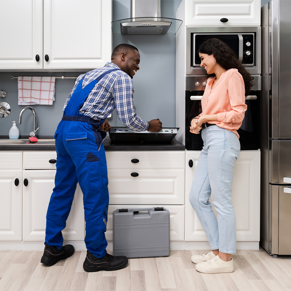 can you provide an estimate for cooktop repair before beginning any work in Van Wyck